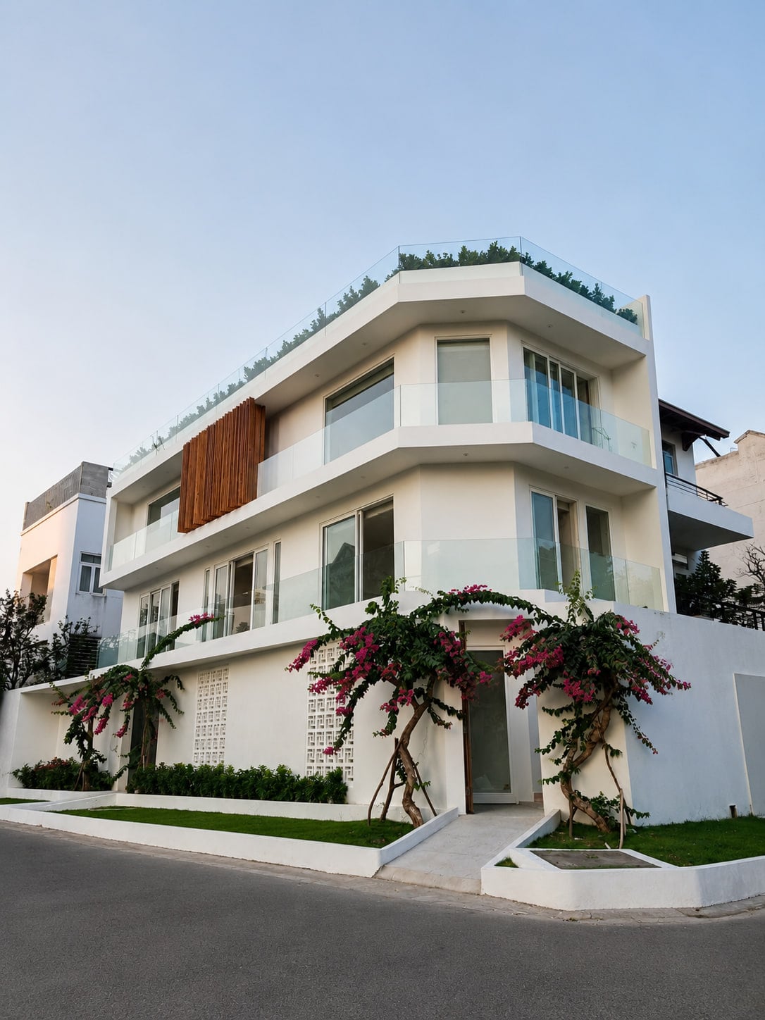 Công trình nhà ca sĩ Hồ Ngọc Hà do Nam Long thi công